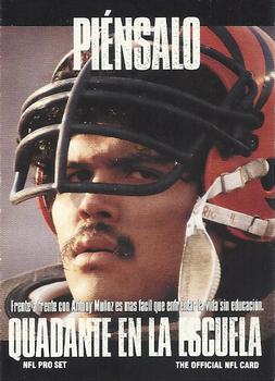 Anthony Munoz Cincinnati Bengals 1991 Pro set NFL #375